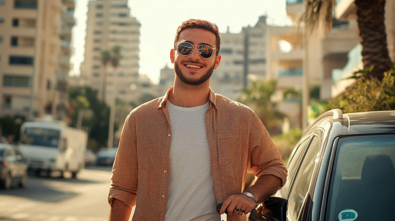 ישראלי משכיר רכב